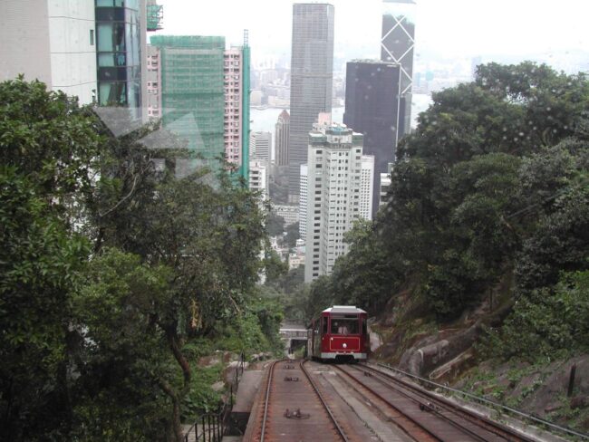 הרכבל בהונג קונג לויקטוריה פיק