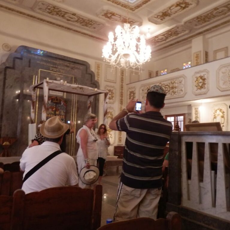 יופיו של בית הכנסת במארקאש