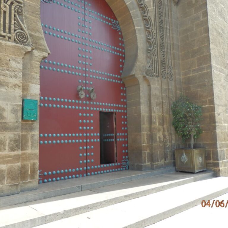 כניסה לארמון ברבאט, מרוקו