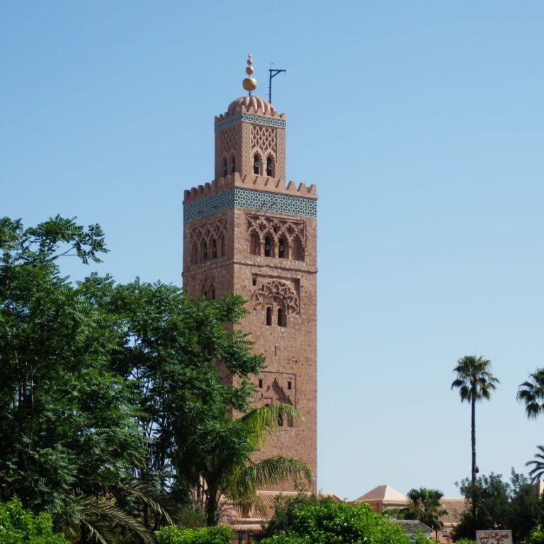 מגדל יפהפה במארקאש