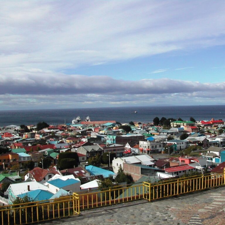 מראה כללי של פונטה ארנס בדרום צ'ילי