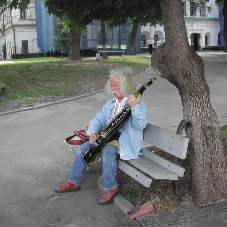 נגן אוקראיני בקייב