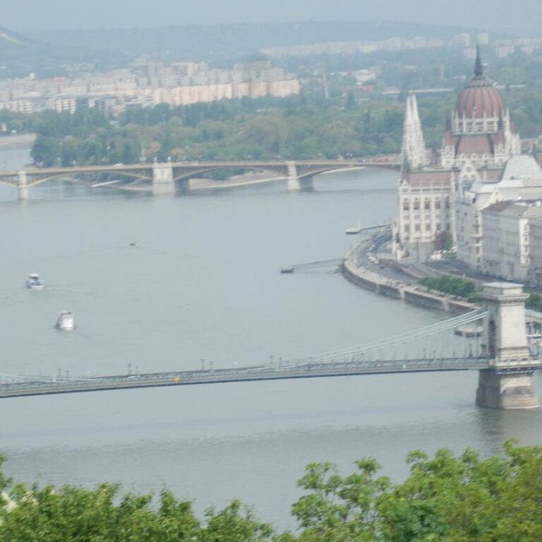 נופה של בודפשט מהסיטדלה