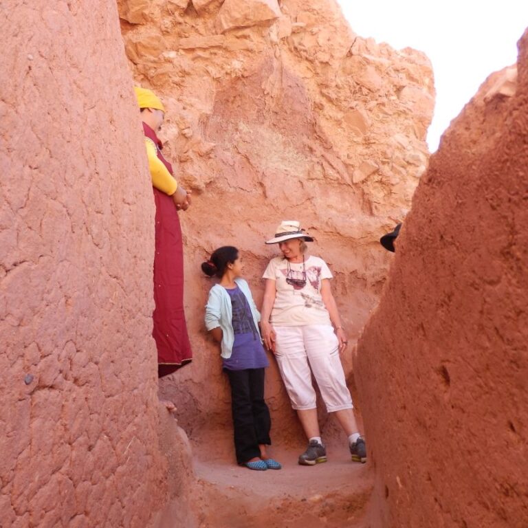 צביה וידידה מקומית