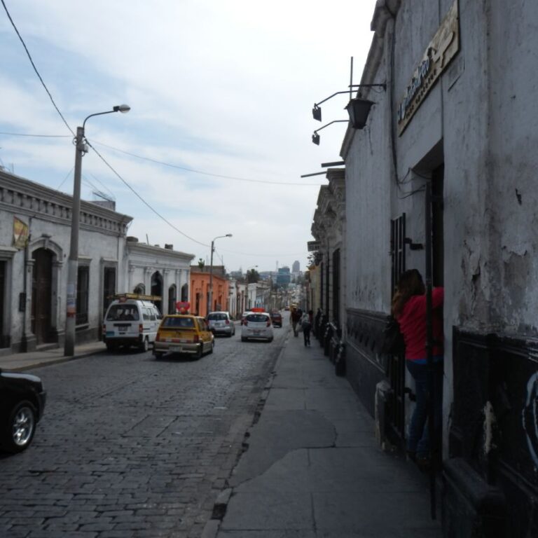 רחוב בקוסקו שהיתה בירת האינקה