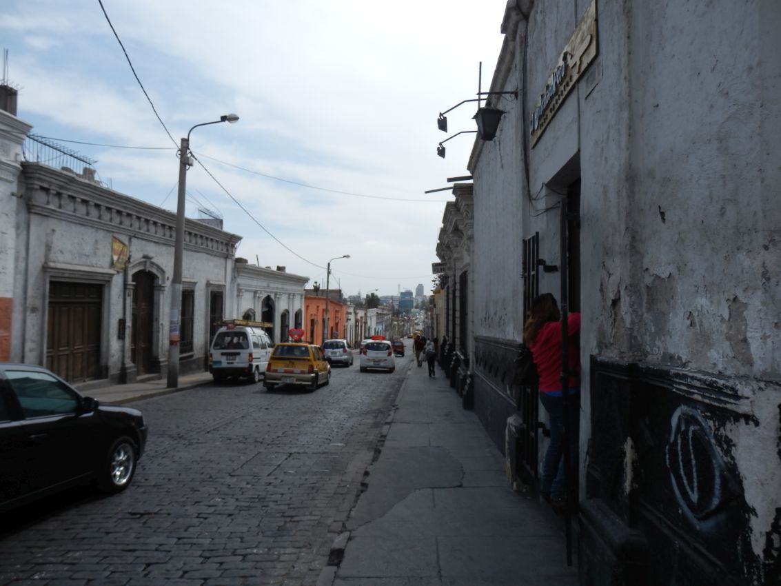 רחוב בקוסקו שהיתה בירת האינקה
