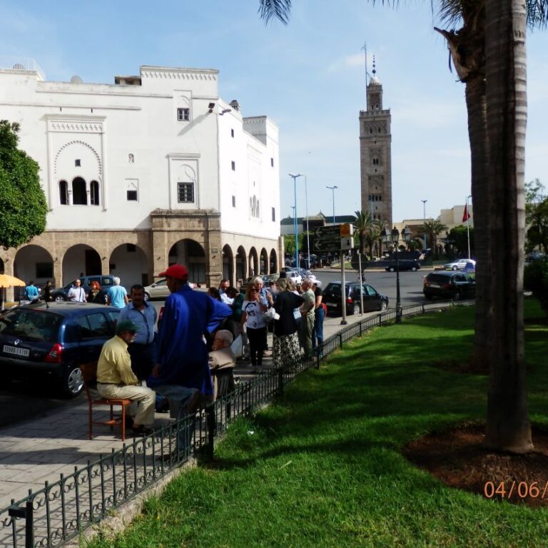 רחוב בקזבלנקה , שילוב בין עתיק לחדש(2)