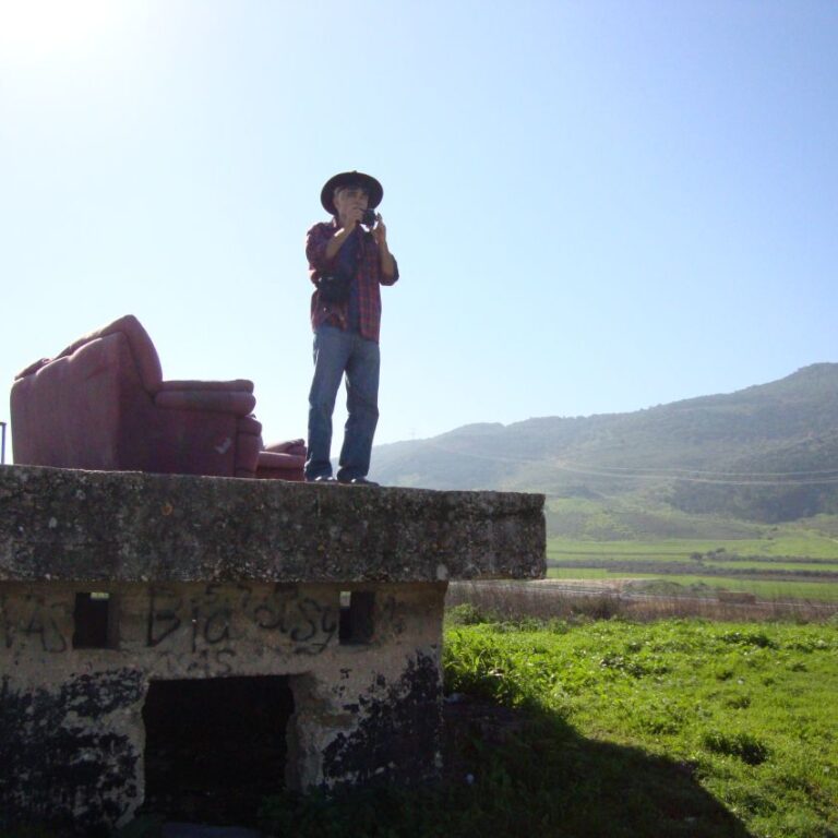 הרפז משקיף על נחל חצור