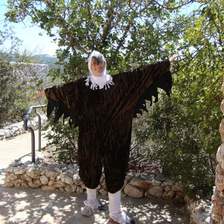 נשר מתלמד בחי בכרמל