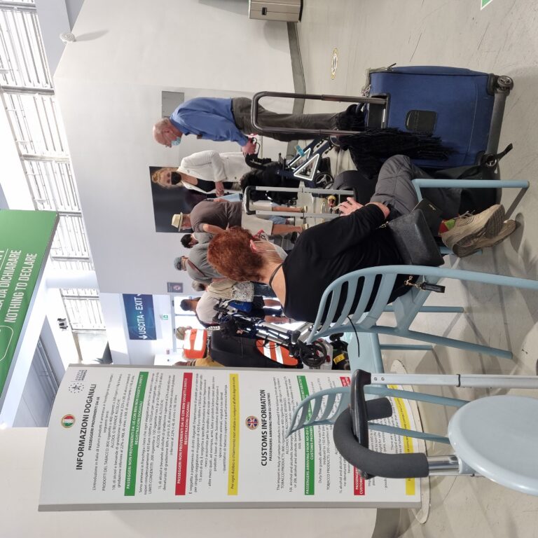 בדיקת קורונה לפני העלייה לאוניה