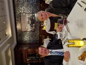 ארוחת ערב באחת ממסעדות היוקרה שעל הספינה ה"לה ביסטרו"