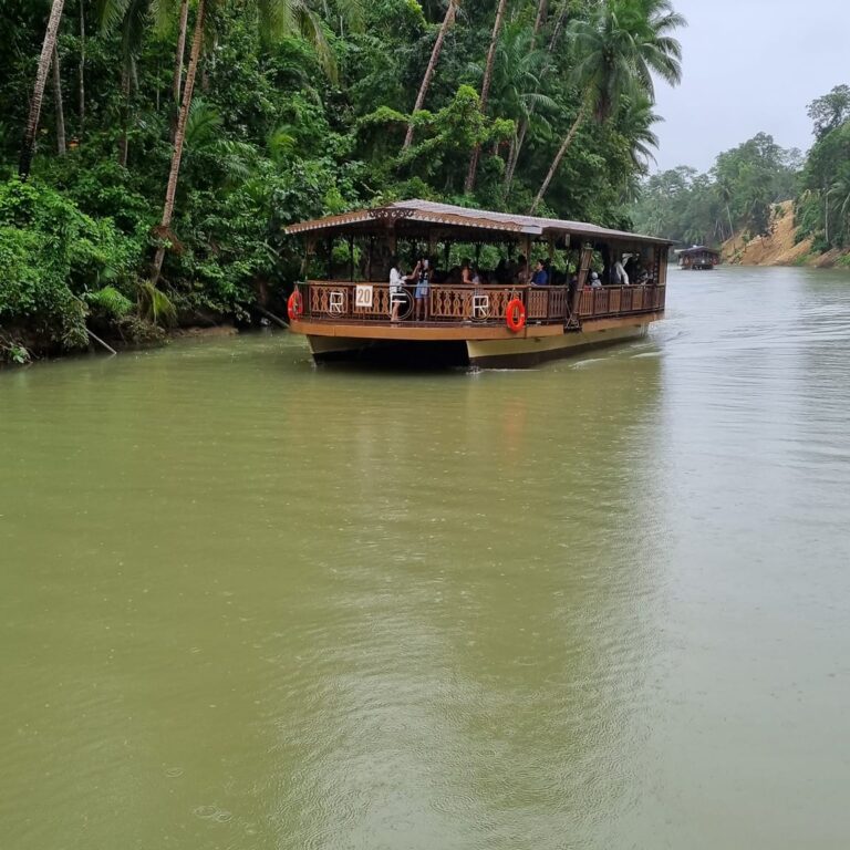 שייט עם להקת נגנים נהר לובוק באי בוהול-פיליפינים