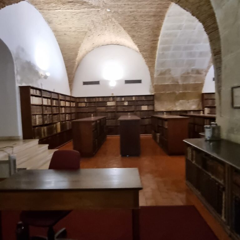 אולמות בספריה האוניבסיטאית בקויאמברה מהעתיקות בעולם