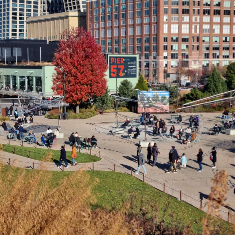 האי המלאכותי שיצרו בדרום מנהטן להנאת התושבים