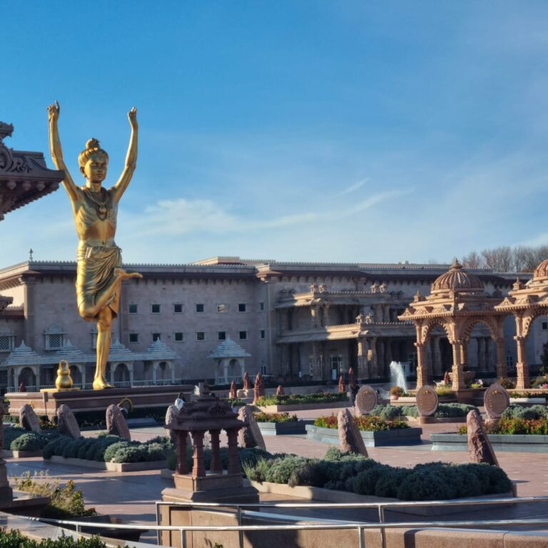 האלה ההינדית שמקבלת את פני המבקרים