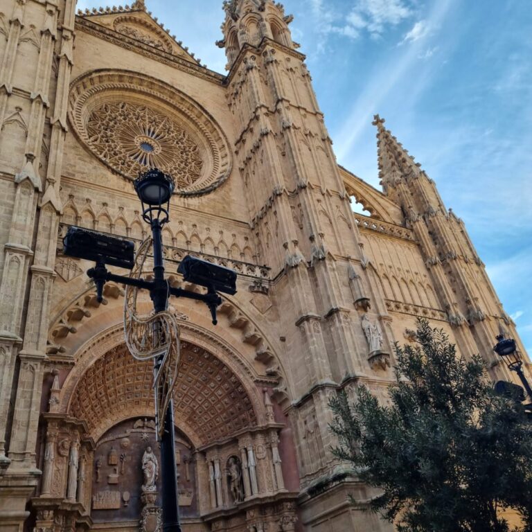 הקתדרלה המרשימה של פלמה עם הוויטראג' הייחודי 'עינו של ישו'