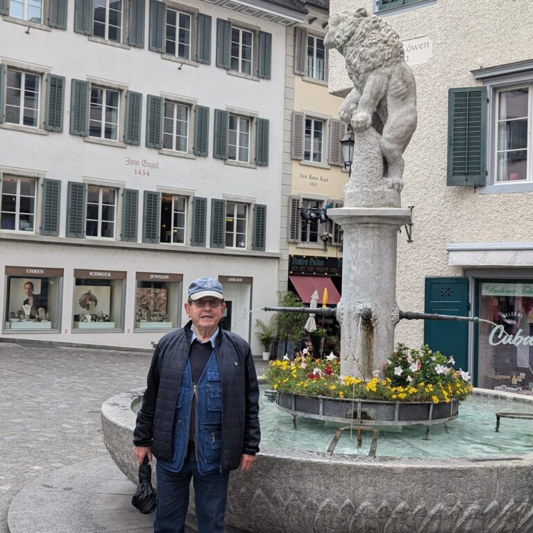 מהמזרקות האופייניות שמשמשות את תושבי העיירות השוויצריות