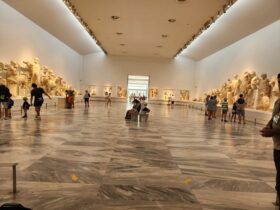 מראה כללי של המוזיאון המעניין בדלפי, ערש התרבות ההלניסטית