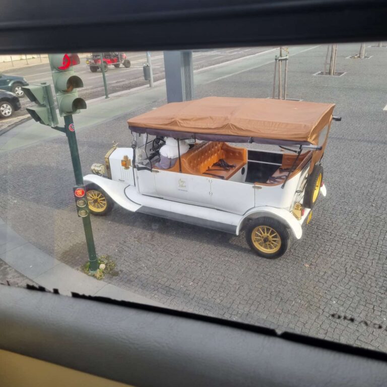 ריקשות חשמליות בדמות מכוניות עתיקות