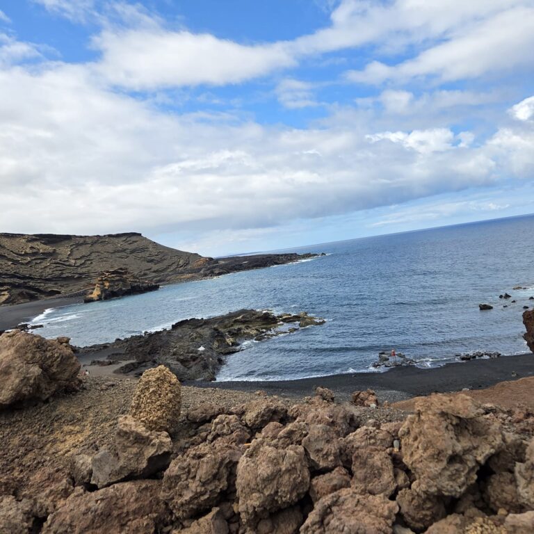 חופי הים של השמורה הוולקאנית
