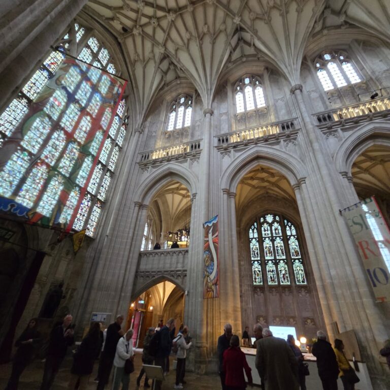 פנים הקתדלה הגותית הארוכה בעולם בעיר וינצסטר
