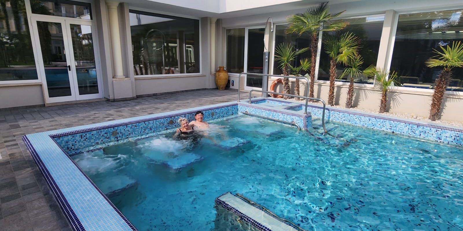 צביה וג'קסי בספא של אבאנו טרמה